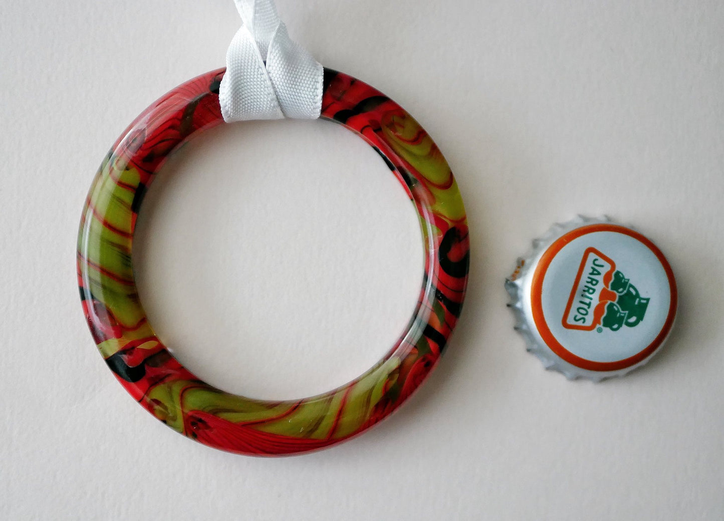 Glass Collage Wreath #25