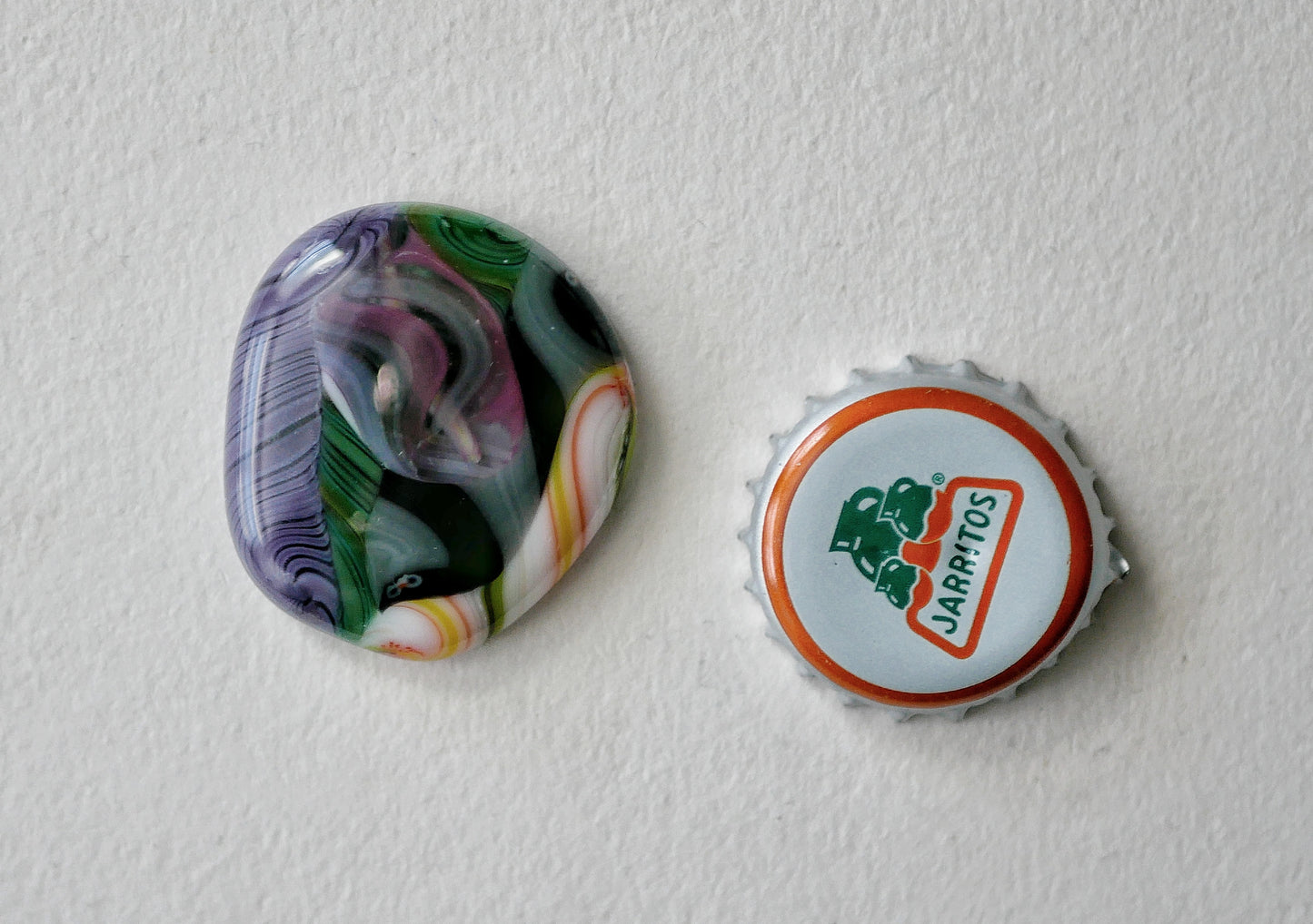 Blob Worry Stone: Collage #5