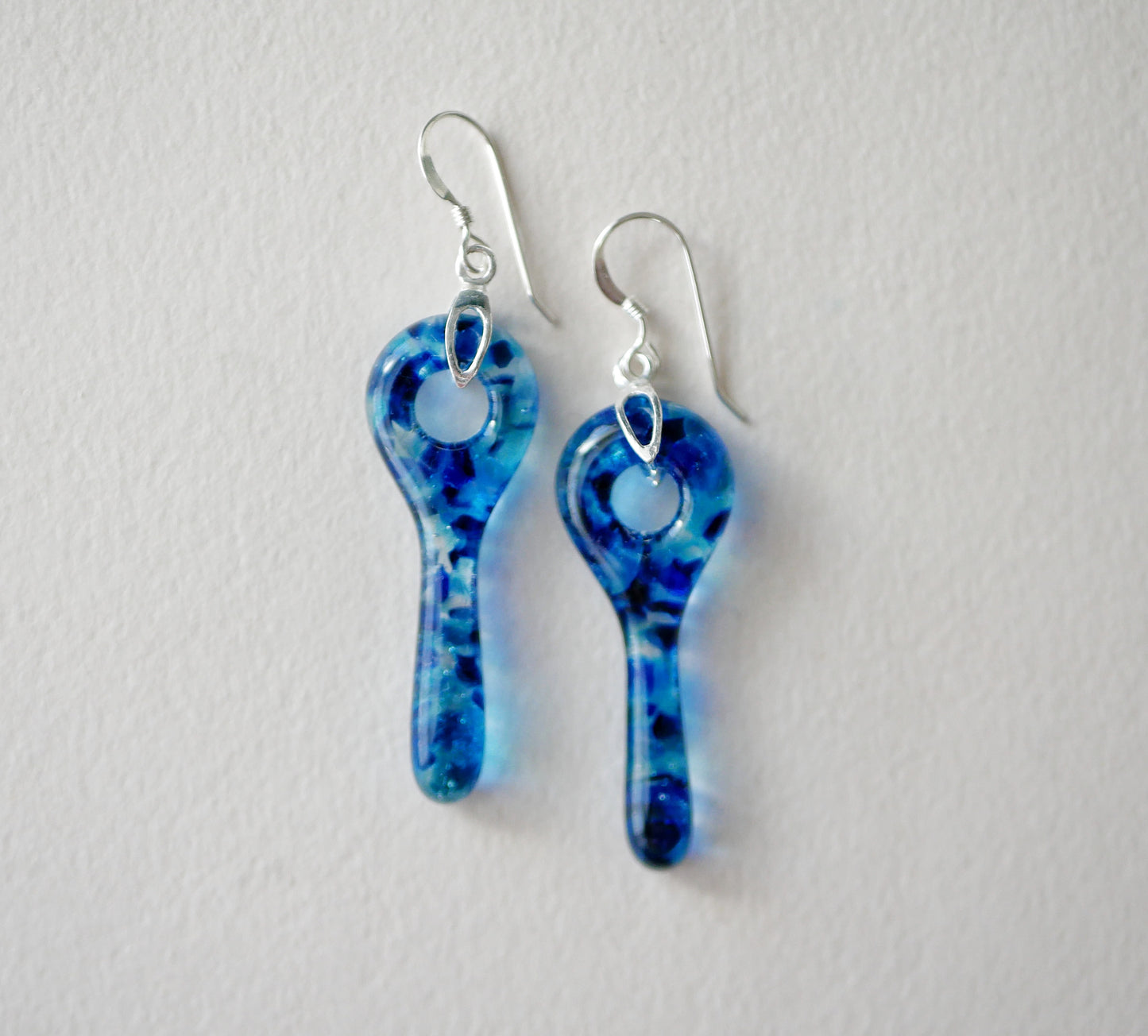 Dangly Blue Earrings