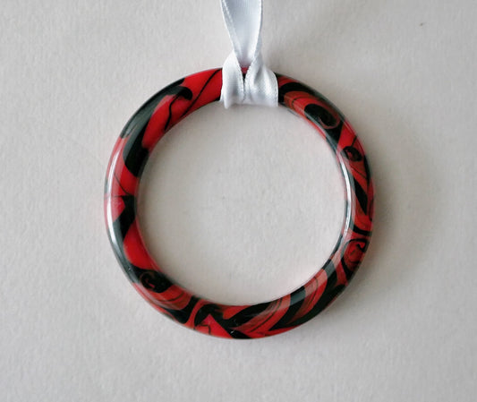 Glass Collage Wreath #37