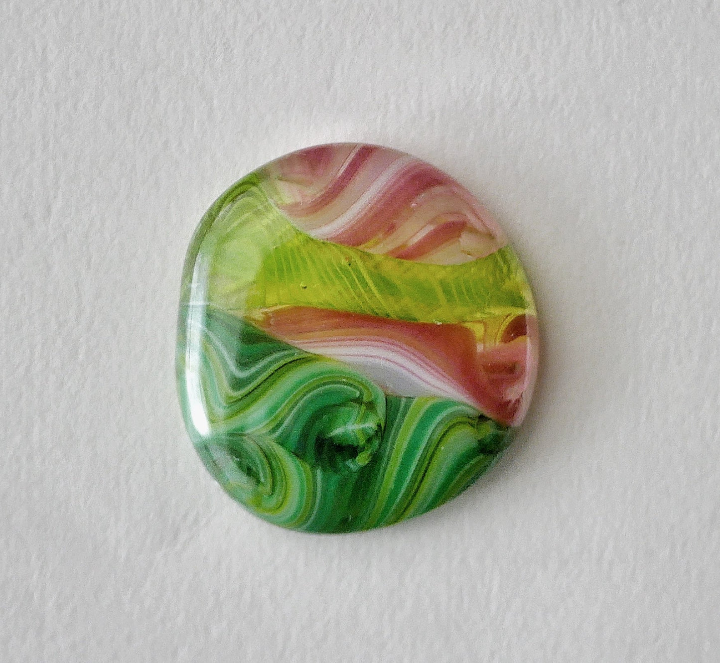 Blob Worry Stone: Collage #15