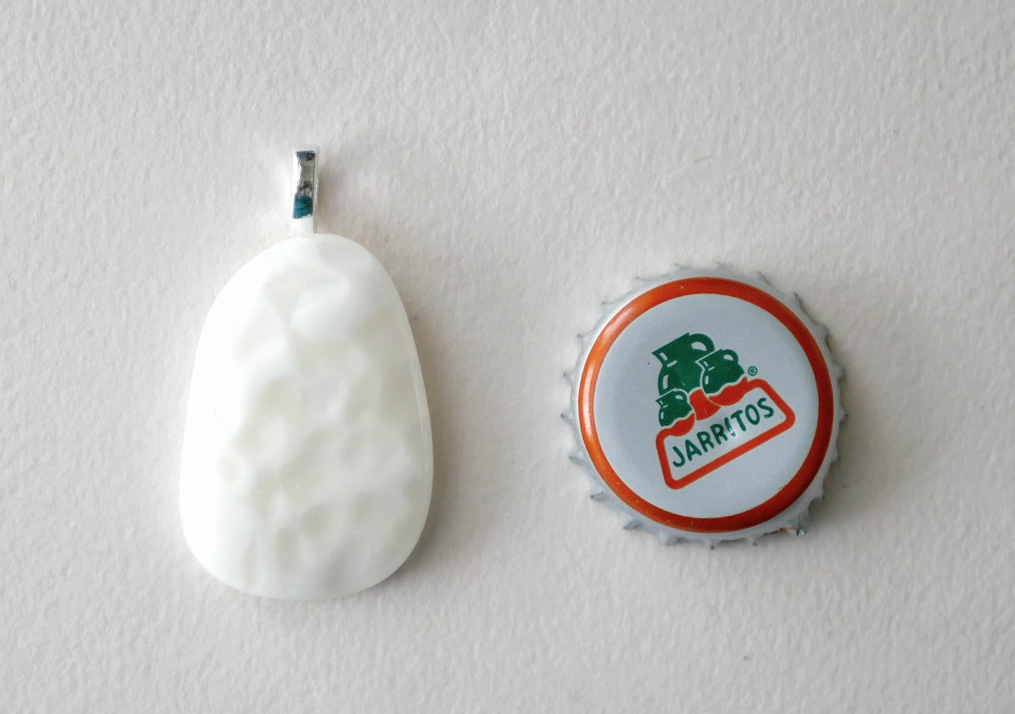 White Pendant #1 (Base Metal) (PENDANT ONLY)