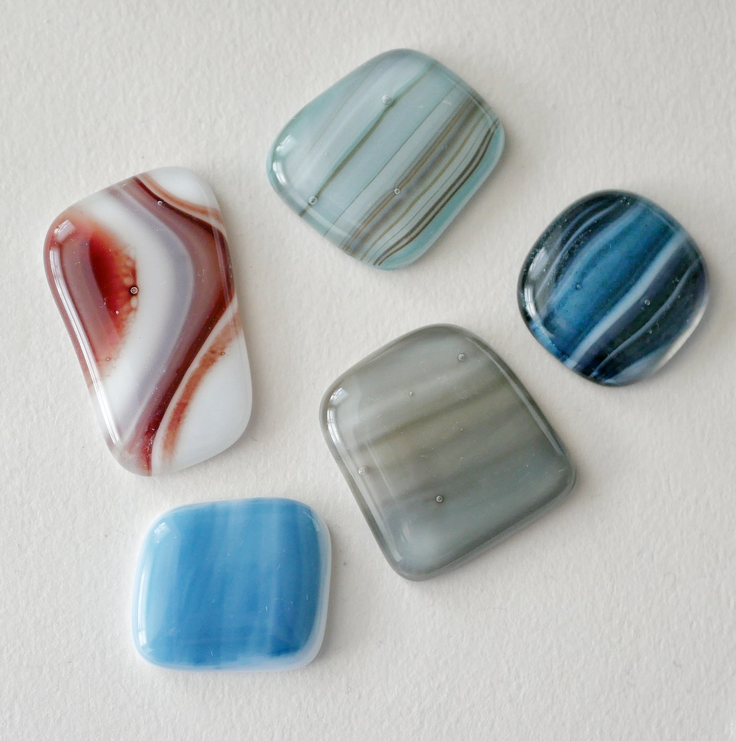 5 Piece Mixed Cabochon Set #8