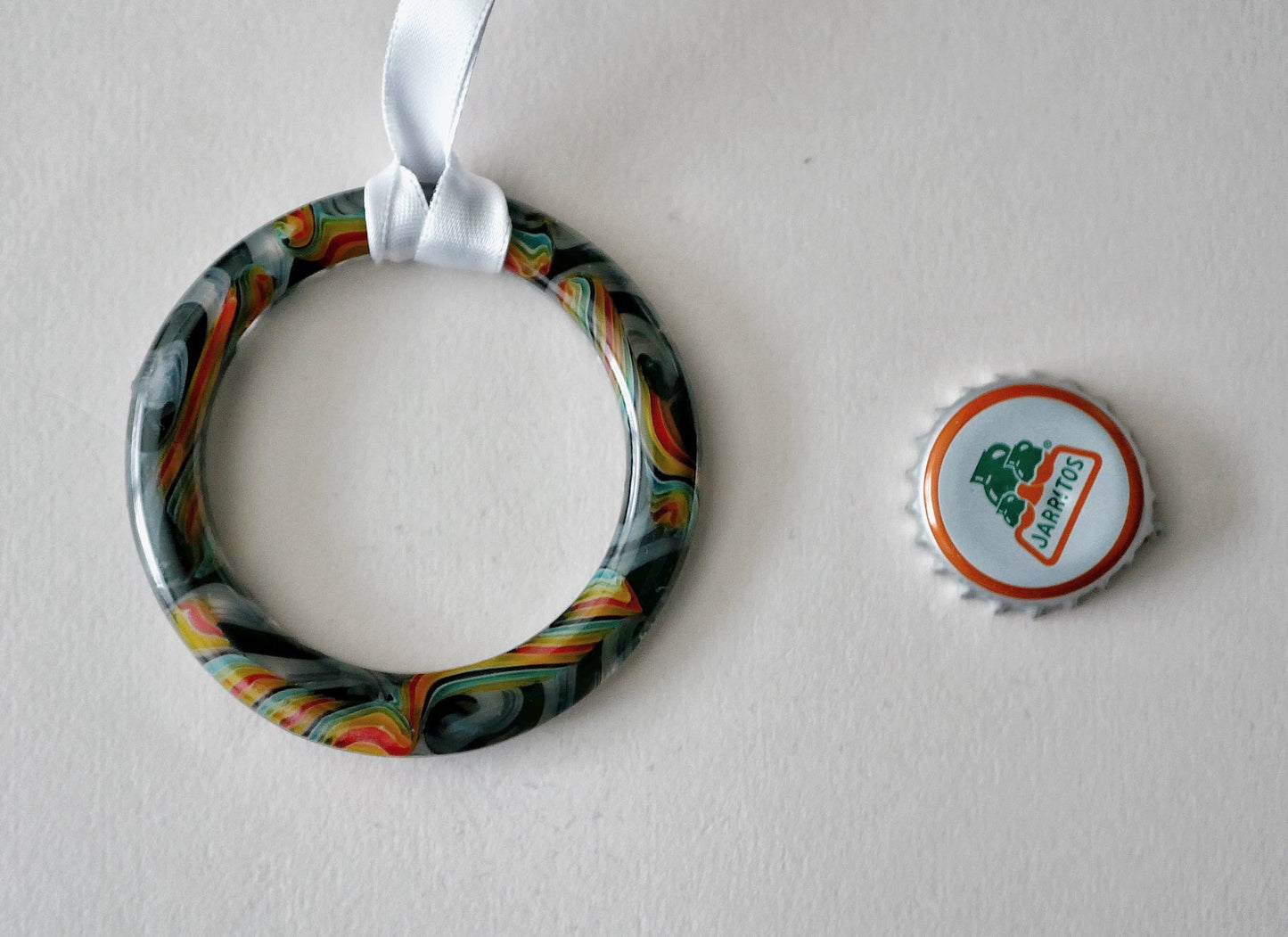 Glass Collage Wreath #35