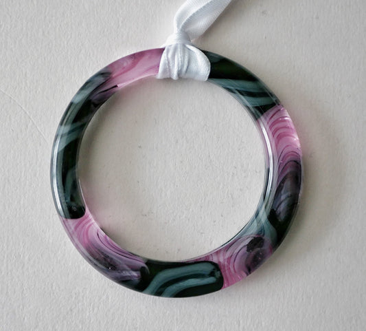 Glass Collage Wreath #33