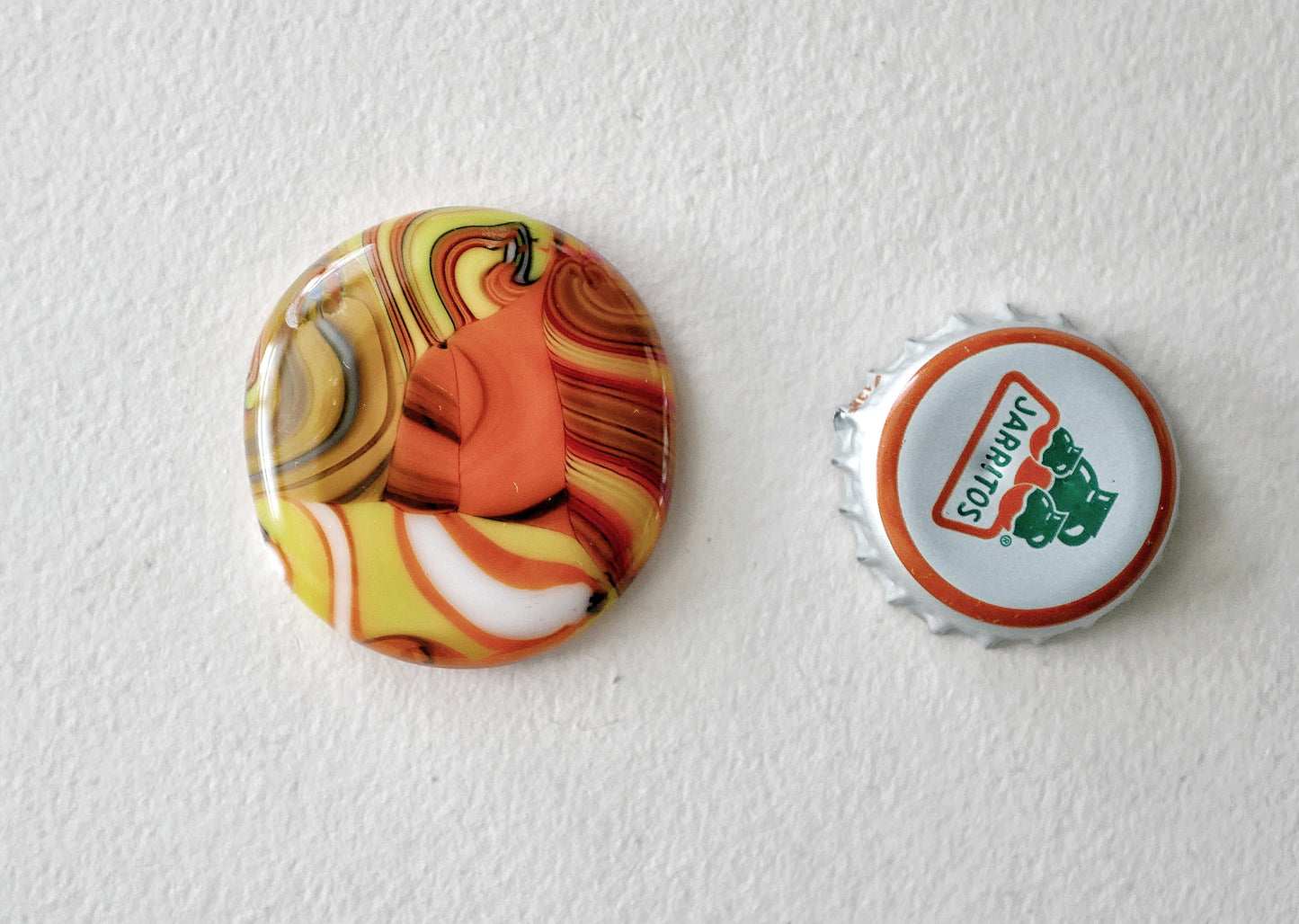Blob Worry Stone: Collage #11