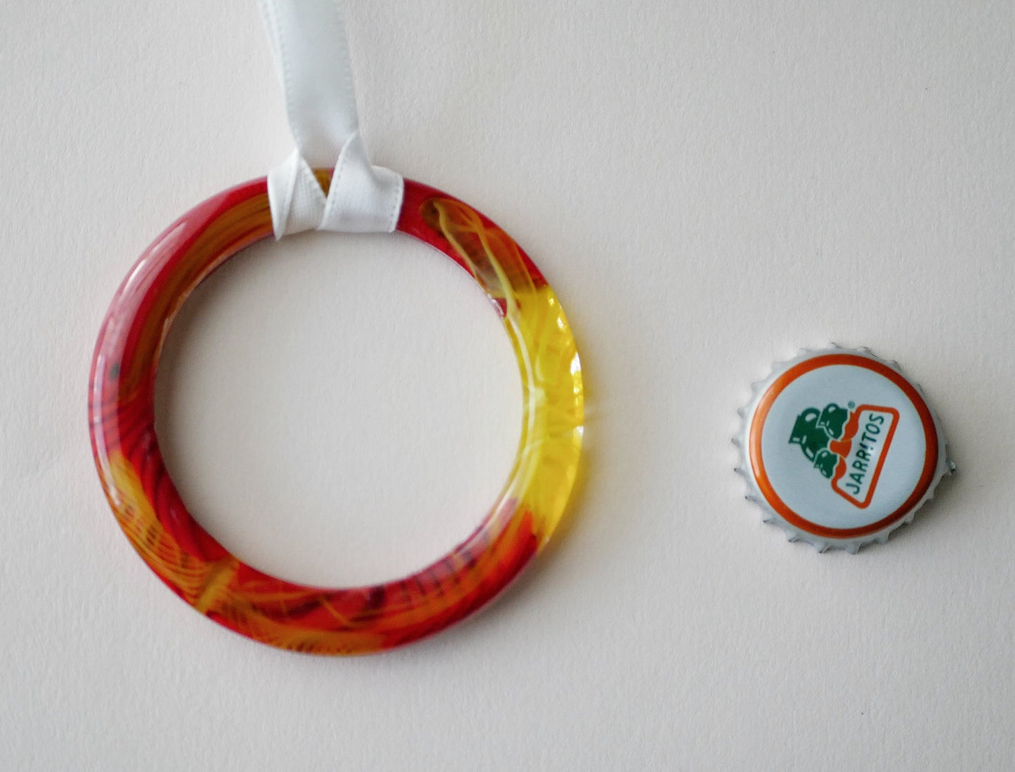 Glass Collage Wreath #9