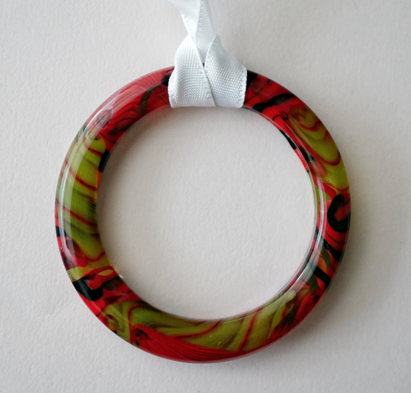 Glass Collage Wreath #25