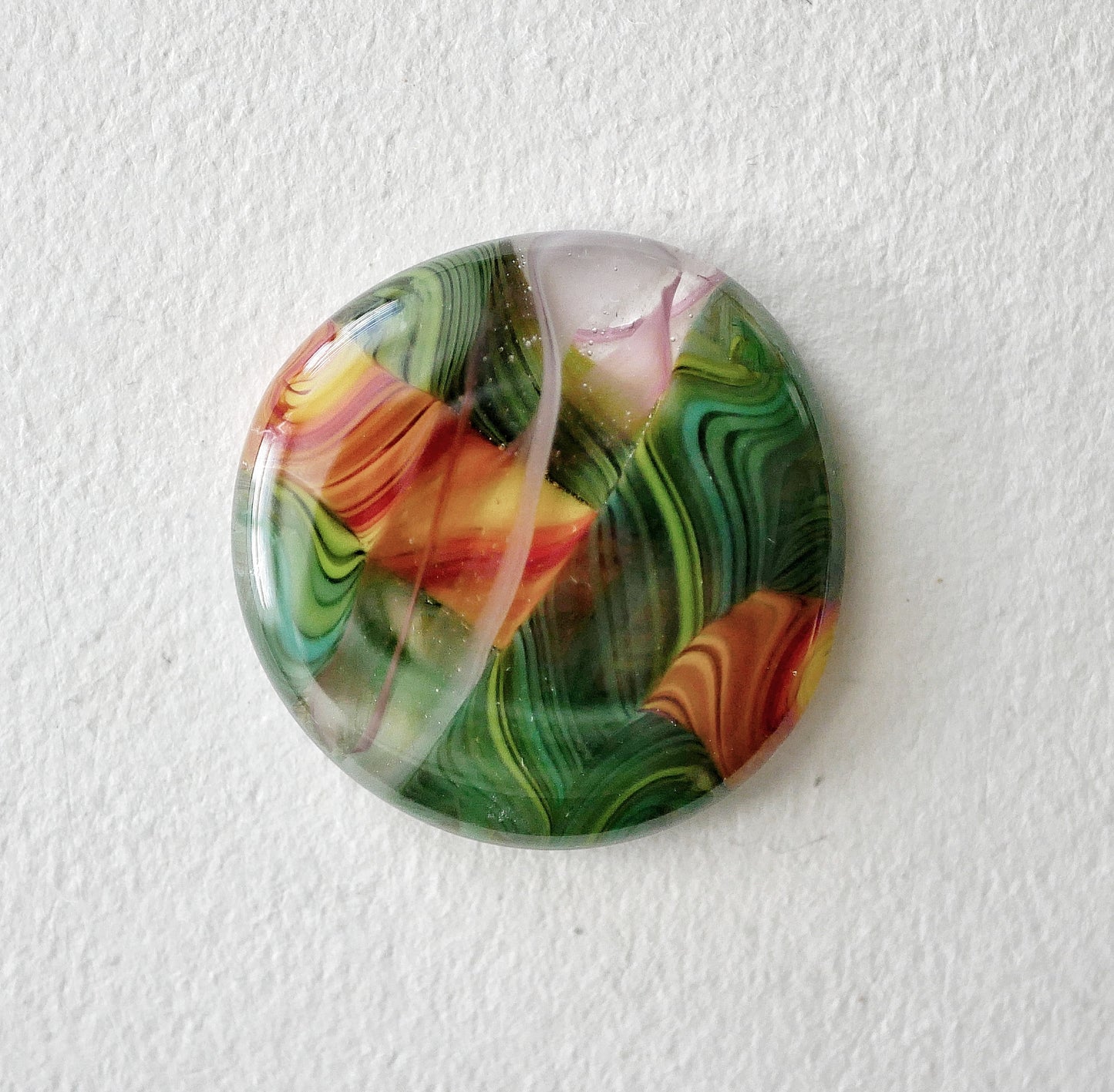 Blob Worry Stone: Collage #14
