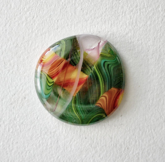 Blob Worry Stone: Collage #14
