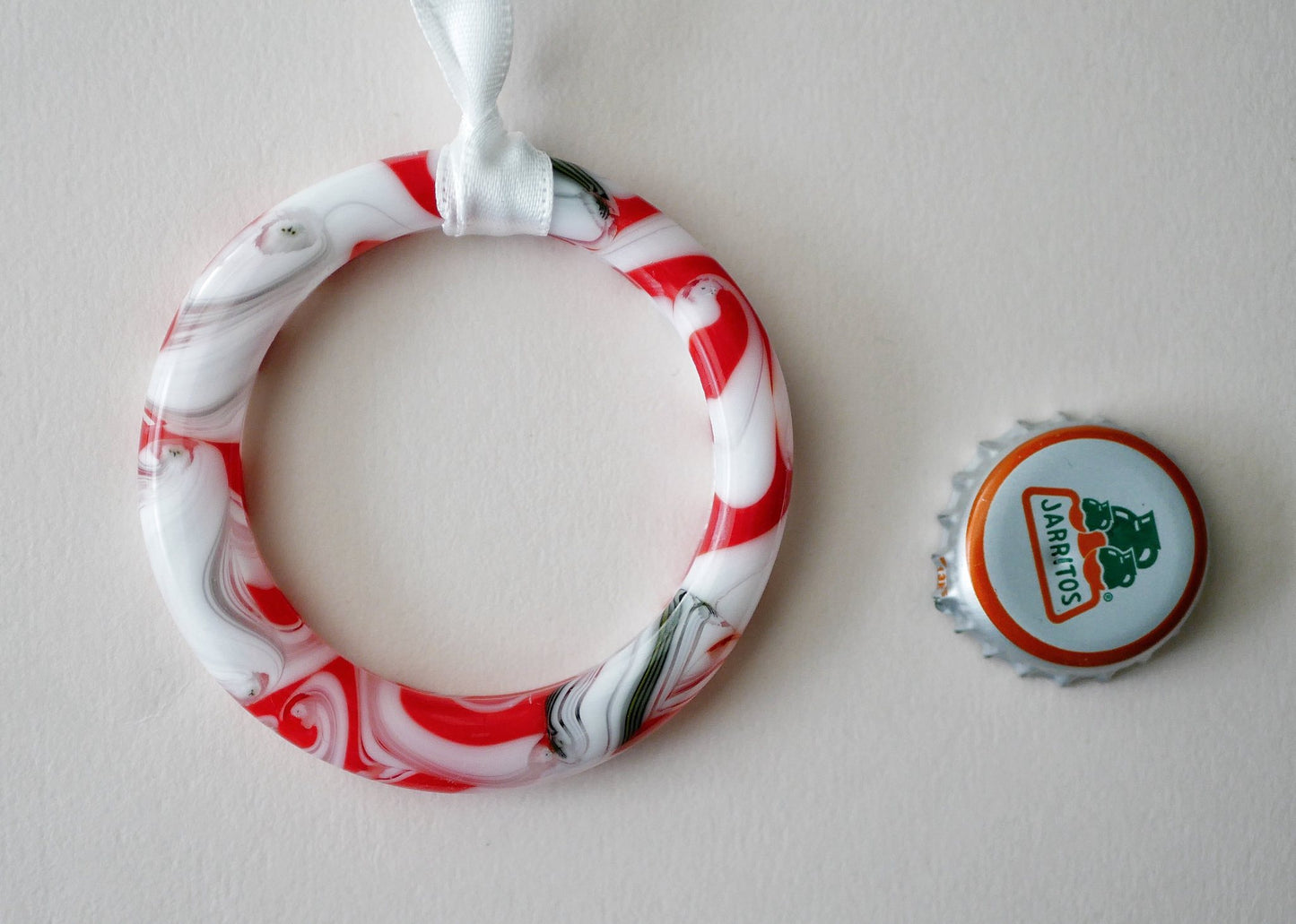 Glass Collage Wreath #15