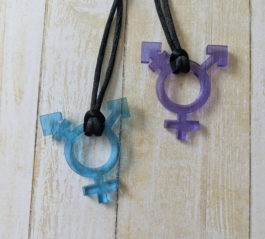 Trans Symbol Necklace
