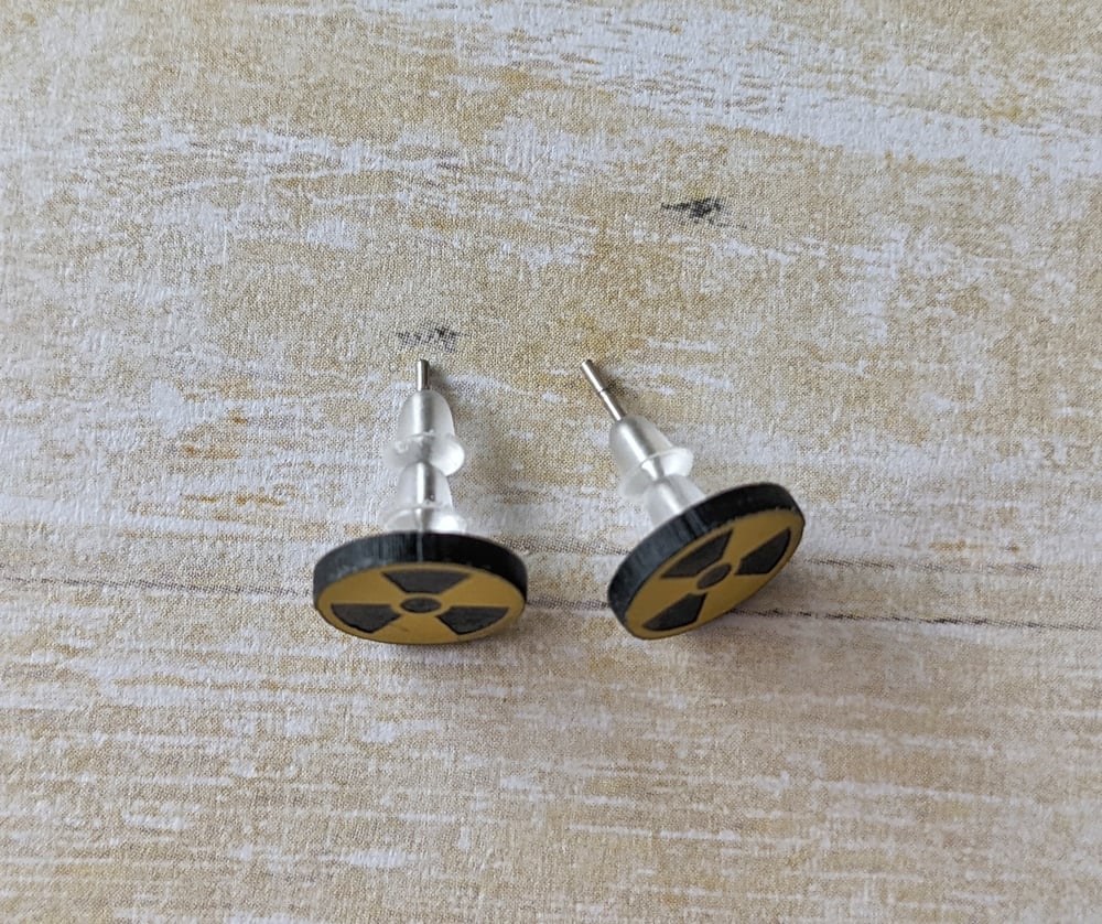 Atomic Stud Earrings